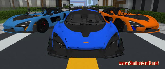 McLaren Senna Addon (1.19, 1.18) - MCPE/Bedrock Mod 8