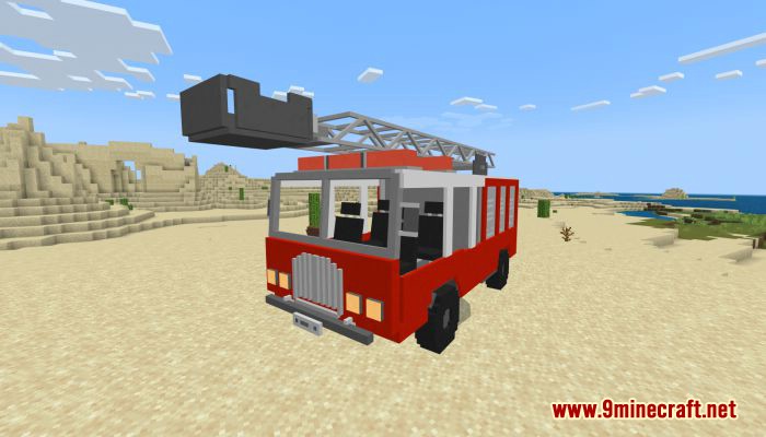 More Vehicles Addon (1.19, 1.18) - MCPE/Bedrock Mod 8