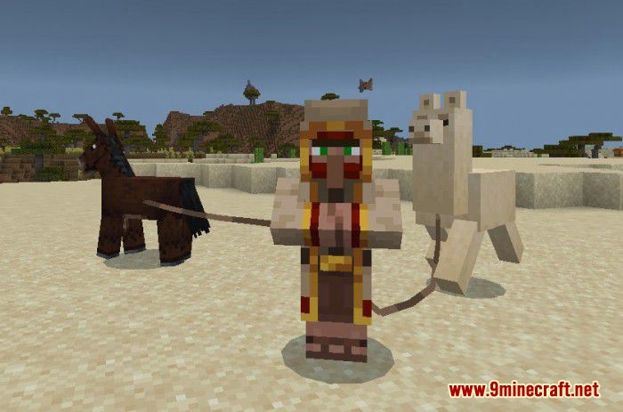 Wandering Trader Plus Addon (1.19, 1.18) for MCPE/Bedrock Edition 8
