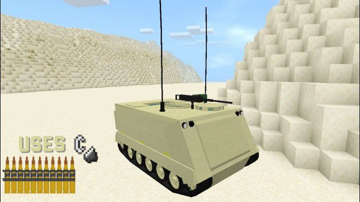 WarVehicles Addon (1.19) for Minecraft PE/Bedrock 8