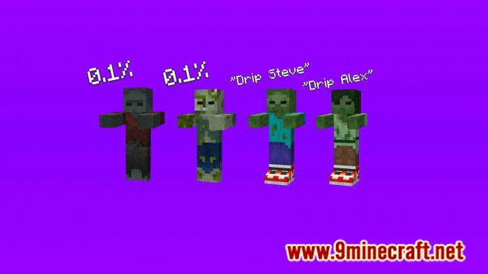 Better Zombies Texture Pack (1.19) for Minecraft PE/Bedrock 9