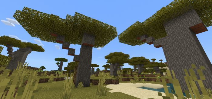 More Tree Variants Addon (1.20, 1.19) - MCPE/Bedrock Mod 9