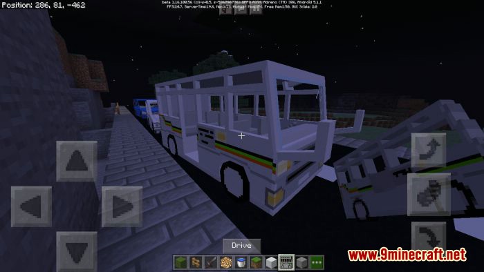 Simple Vehicles Addon (1.20, 1.19) - MCPE/Bedrock Mod 9