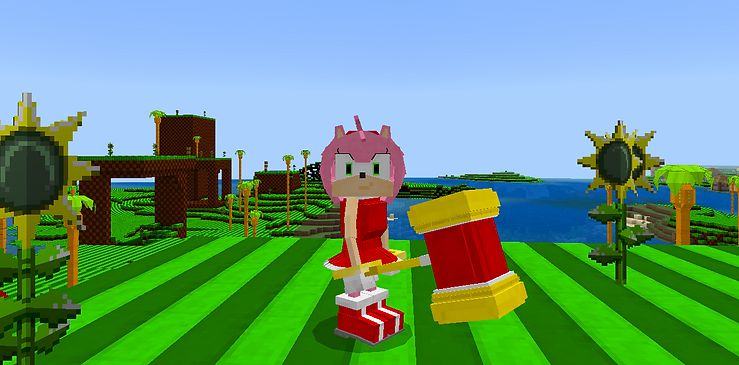 Sonic Land Addon (1.20, 1.19) - Minecraft PE/Bedrock Mod 10