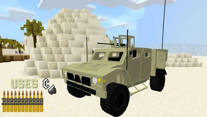 WarVehicles Addon (1.19) for Minecraft PE/Bedrock 10