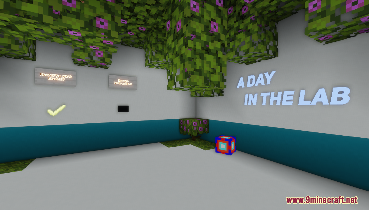 A Day in The Lab Map (1.21.1, 1.20.1) - A Puzzle Map Like No Other! 2