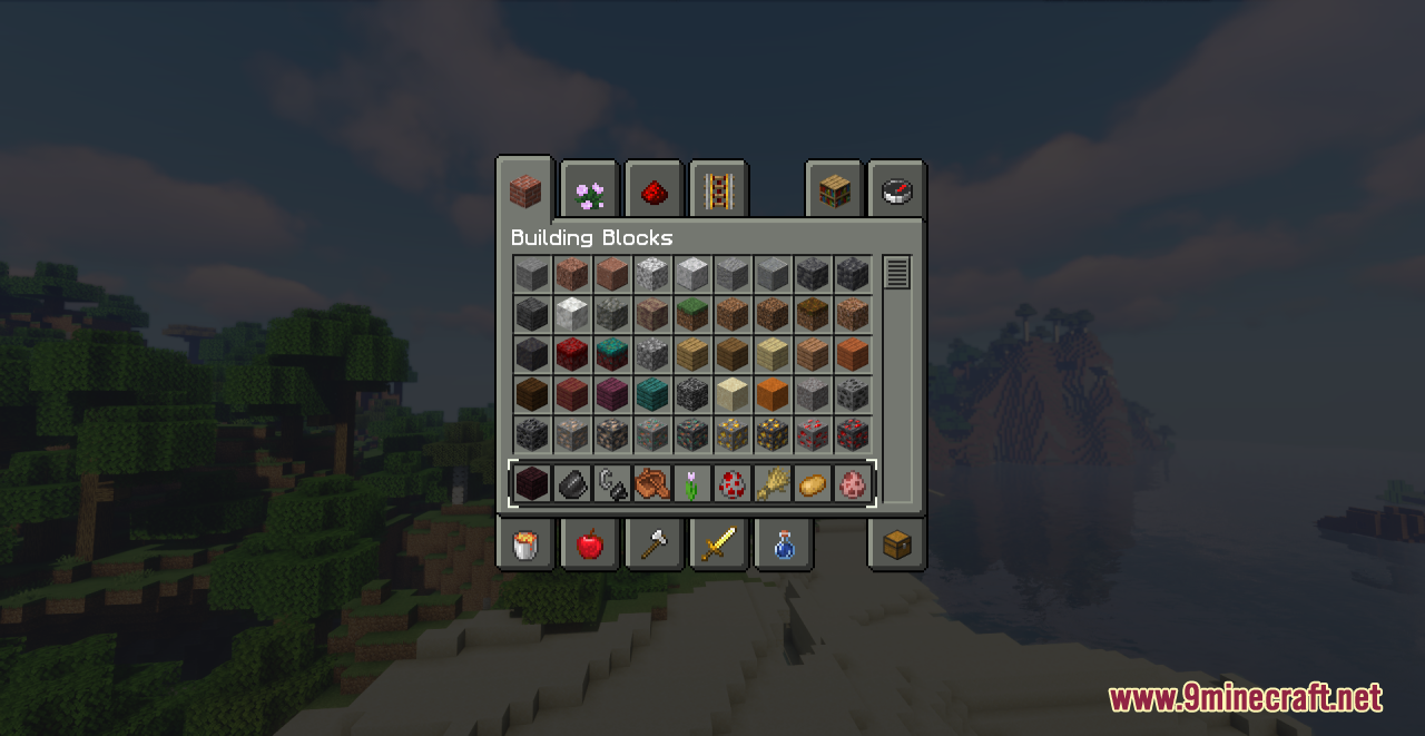 AON - Light UI Overhaul Resource Pack (1.20.6, 1.20.1) - Texture Pack 6