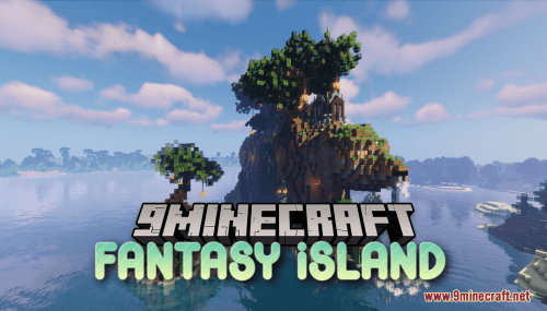 Fantasy Island Map (1.21.1, 1.20.1) – Fantasy Survival Builds Thumbnail