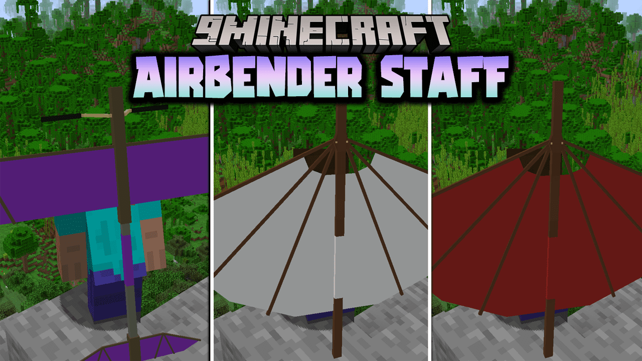 Airbender Staff Data Pack (1.19.3, 1.18.2) - Easy Glider 1