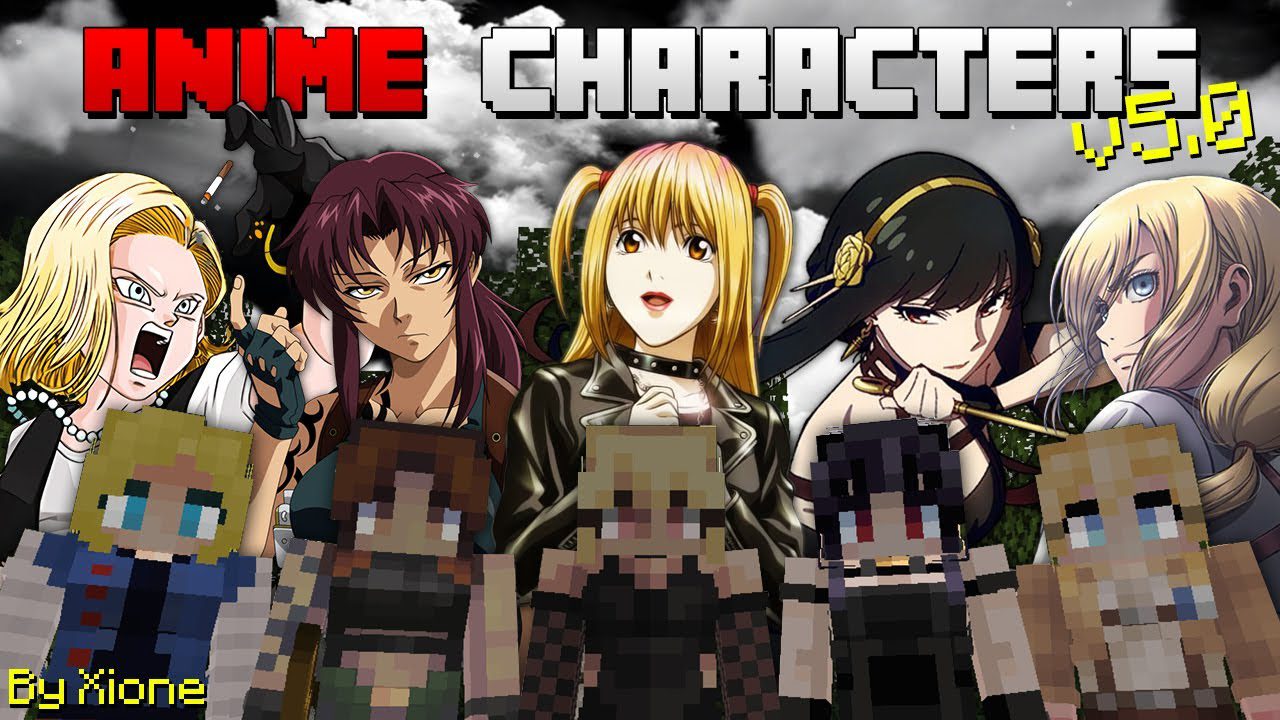 Anime Characters Addon (1.20, 1.19) - Waifus & Husbands Mod MCPE/Bedrock 1