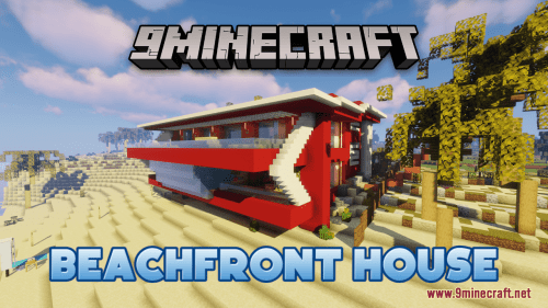 BeachFront House Map (1.21.1, 1.20.1) – Modern House Design Thumbnail