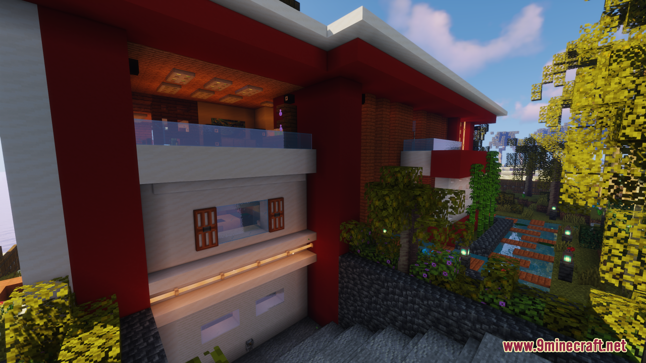 BeachFront House Map (1.21.1, 1.20.1) - Modern House Design 6