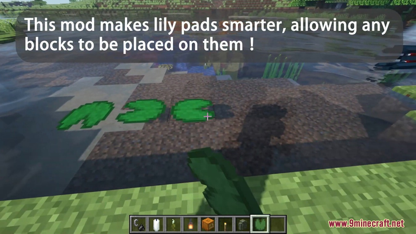 Better Lily Pads Mod (1.20.1, 1.19.2) - Make Lily Pads Smarter 3