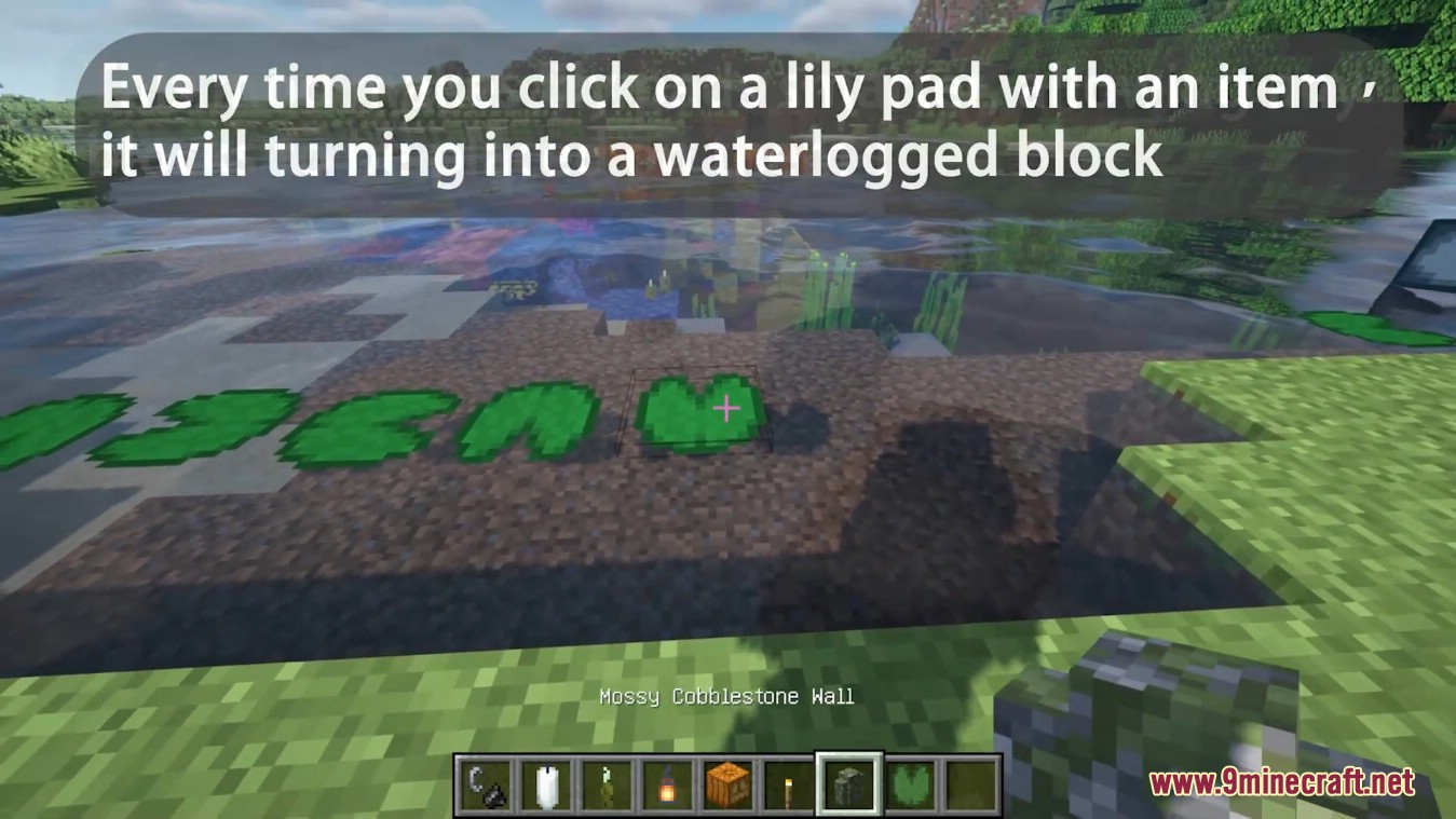 Better Lily Pads Mod (1.20.1, 1.19.2) - Make Lily Pads Smarter 4