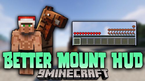 Better Mount HUD Mod (1.20.4, 1.19.4) – Better Riding Experience Thumbnail