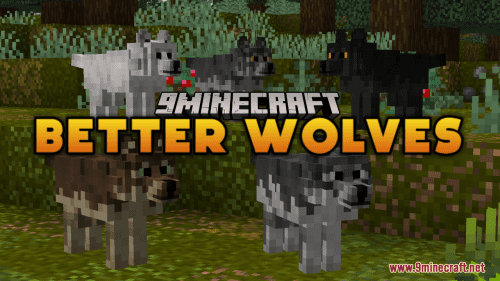 Better Wolves Resource Pack (1.20.6, 1.20.1) – Texture Pack Thumbnail