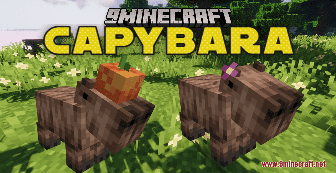 Capybara Resource Pack (1.20.4, 1.19.4) - Texture Pack 1