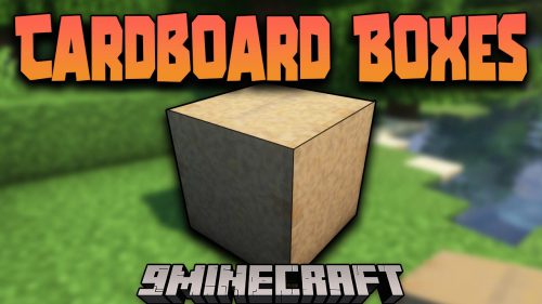 Cardboard Boxes Mod (1.21, 1.20.1) – Silly Storage Thumbnail