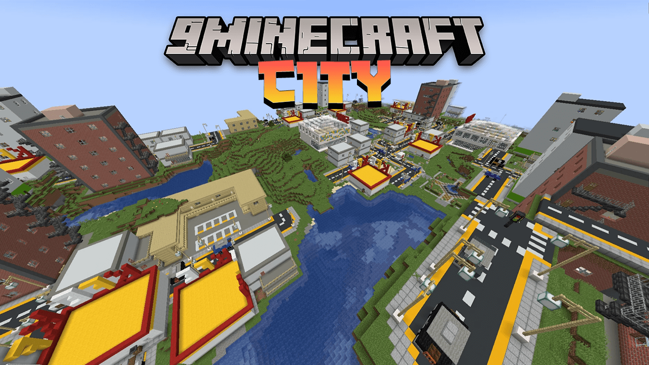 City Data Pack (1.19.3, 1.19.2) - City Generation In Minecraft! 1