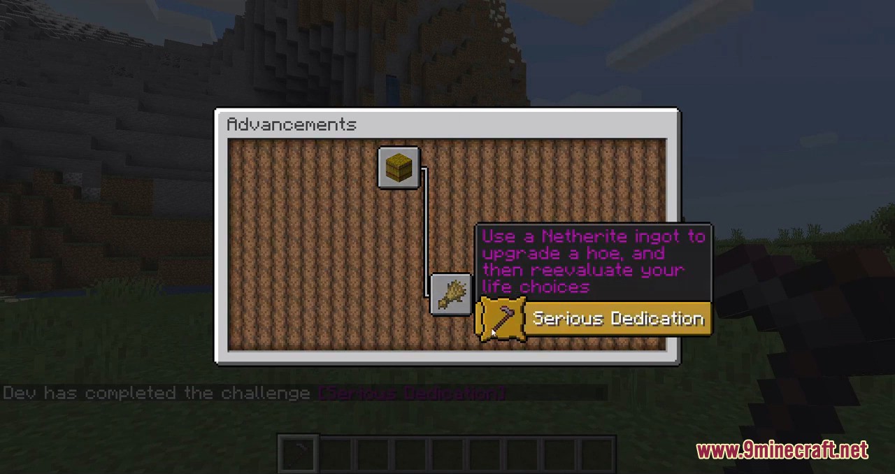 Clickable Advancements Mod (1.21.1, 1.20.1) - Open Advancement from Chat 4