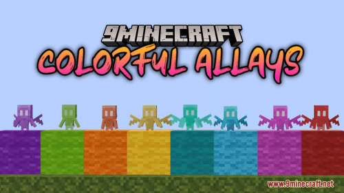 Colorful Allays Resource Pack (1.20.6, 1.20.1) – Texture Pack Thumbnail