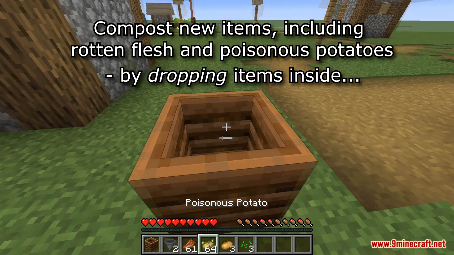 More Compostable Items Data Pack (1.21.1, 1.20.1) - Compost Anything In Minecraft 3