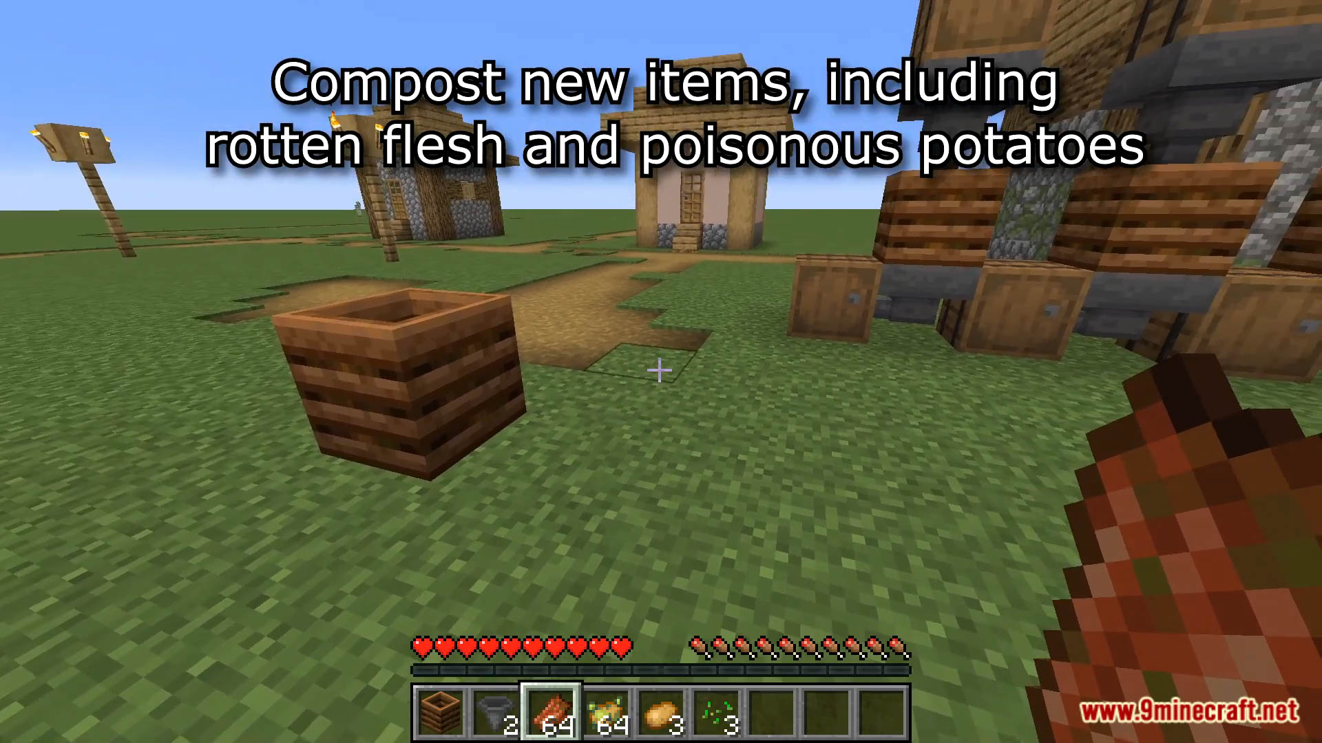 More Compostable Items Data Pack (1.21.1, 1.20.1) - Compost Anything In Minecraft 2