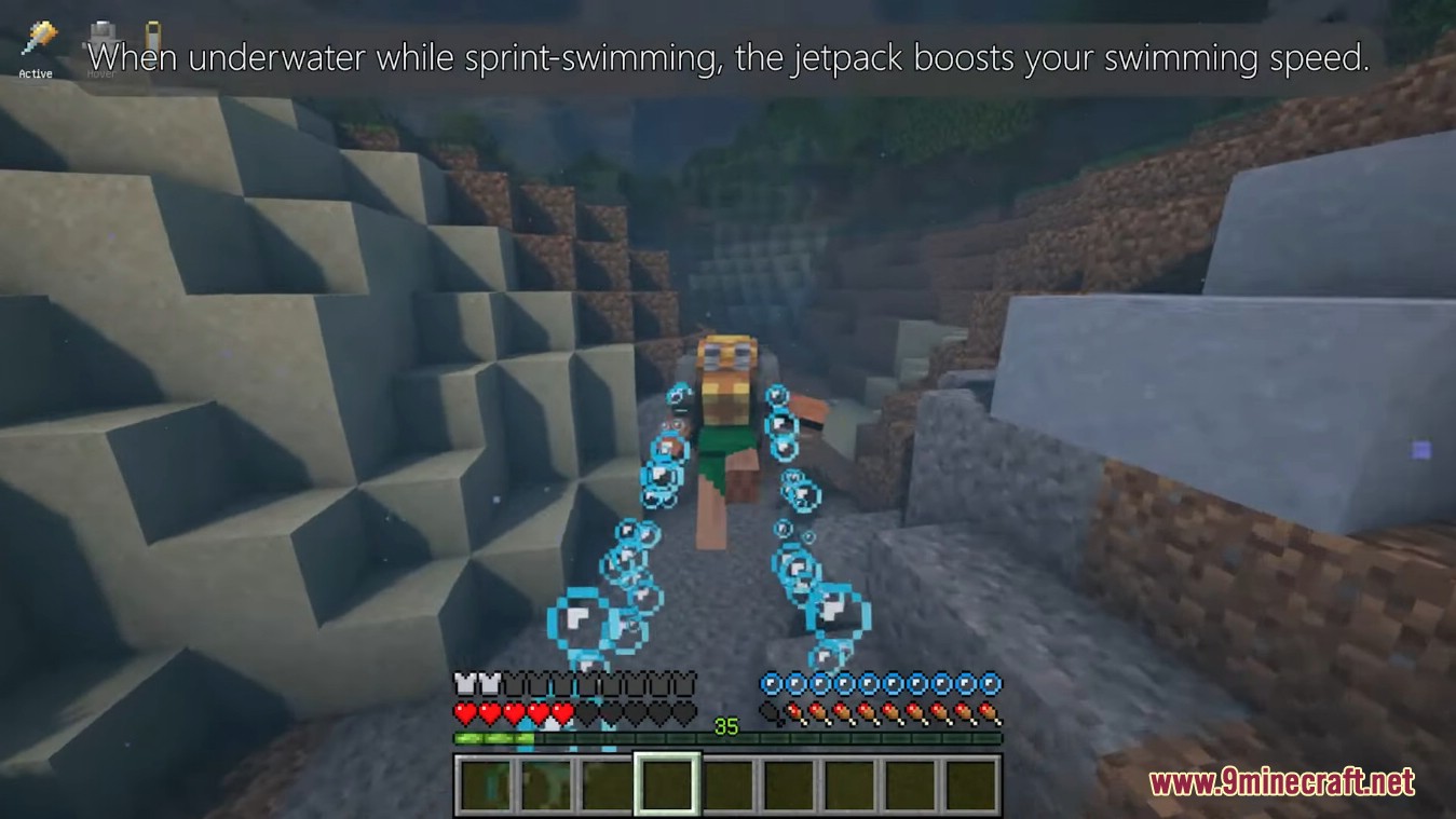 Create Jetpack Mod (1.20.1, 1.19.2) - Upgrade Your Backtank to Fly 9