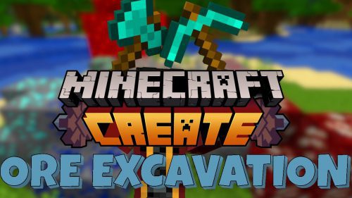 Create Ore Excavation Mod (1.20.1, 1.19.2) – Veins are Infinite Thumbnail