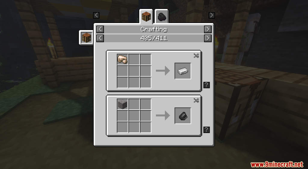 Custom Crafting Recipes Data Pack (1.19.3, 1.18.2) - Craftable Totem, Elytra, Mob Heads, and more! 3