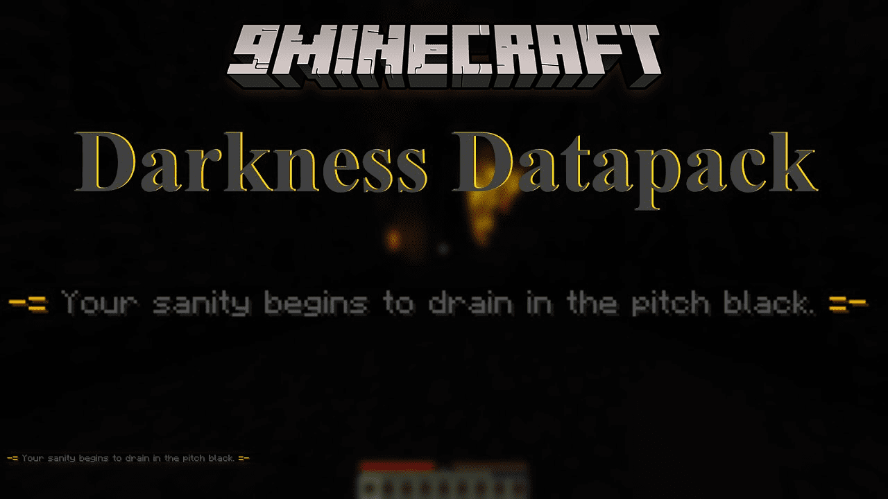 Darkness Data Pack (1.19.3, 1.18.2) - Dont Stay In The Dark For Too Long! 1