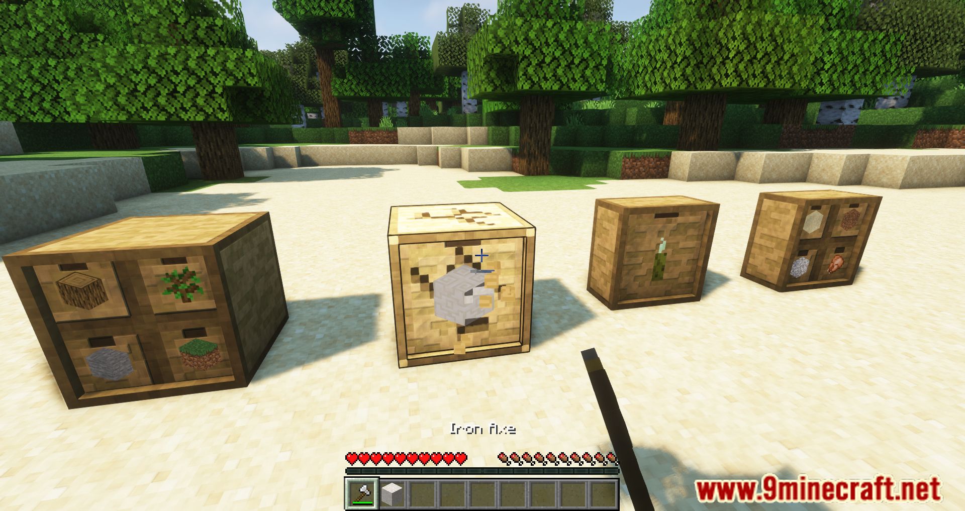 Drawers Tooltip Mod (1.20.1, 1.19.4) - Information about the Drawers 5