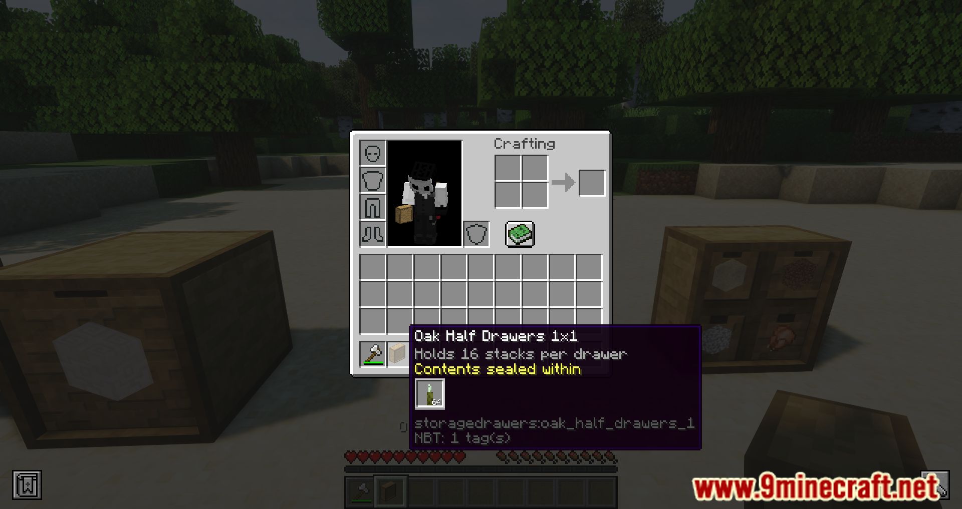 Drawers Tooltip Mod (1.20.1, 1.19.4) - Information about the Drawers 8