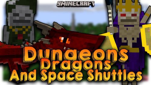 Dungeons, Dragons and Space Shuttles Modpack (1.12.2) – The World of Magic and Dragon Thumbnail