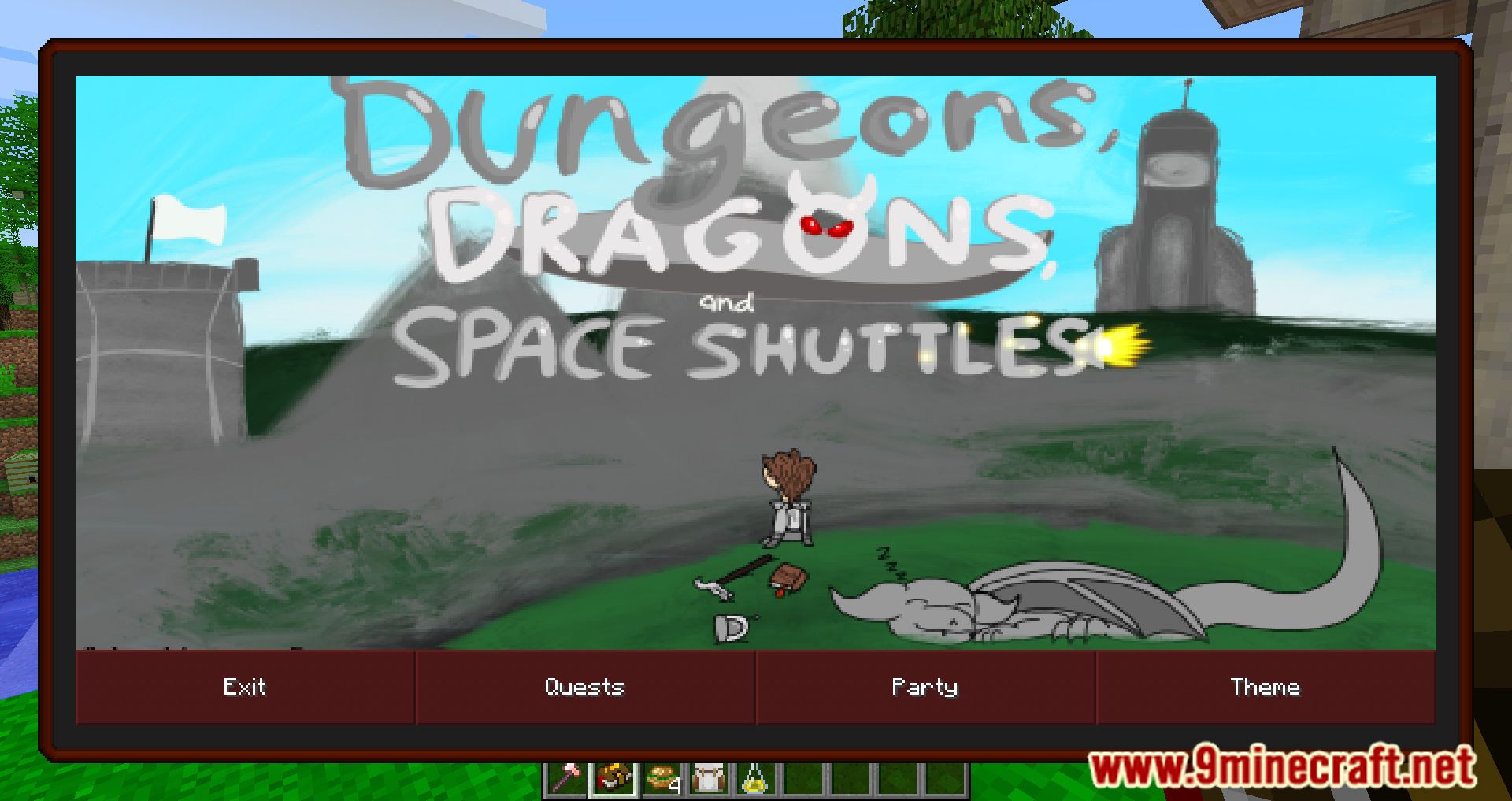 Dungeons, Dragons and Space Shuttles Modpack (1.12.2) - The World of Magic and Dragon 6