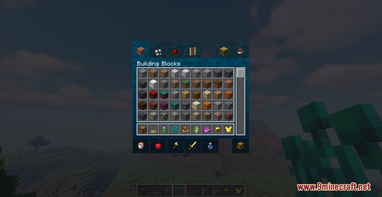 Earth GUI Resource Pack (1.20.6, 1.20.1) - Texture Pack 5