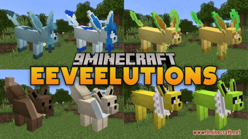 Eeveelutions Resource Pack (1.20.6, 1.20.1) – Texture Pack Thumbnail