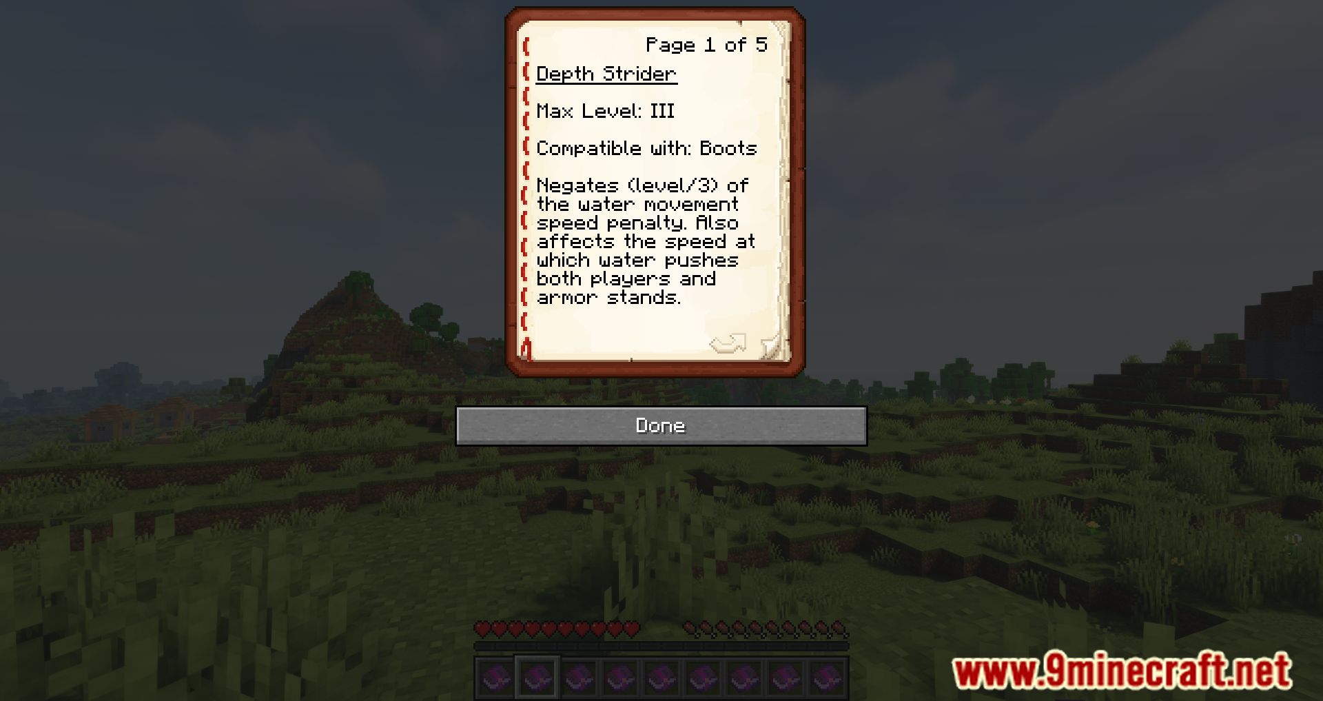 Enchantment Lore Mod (1.20.4, 1.19.4) - Learning More About The Enchantments 3