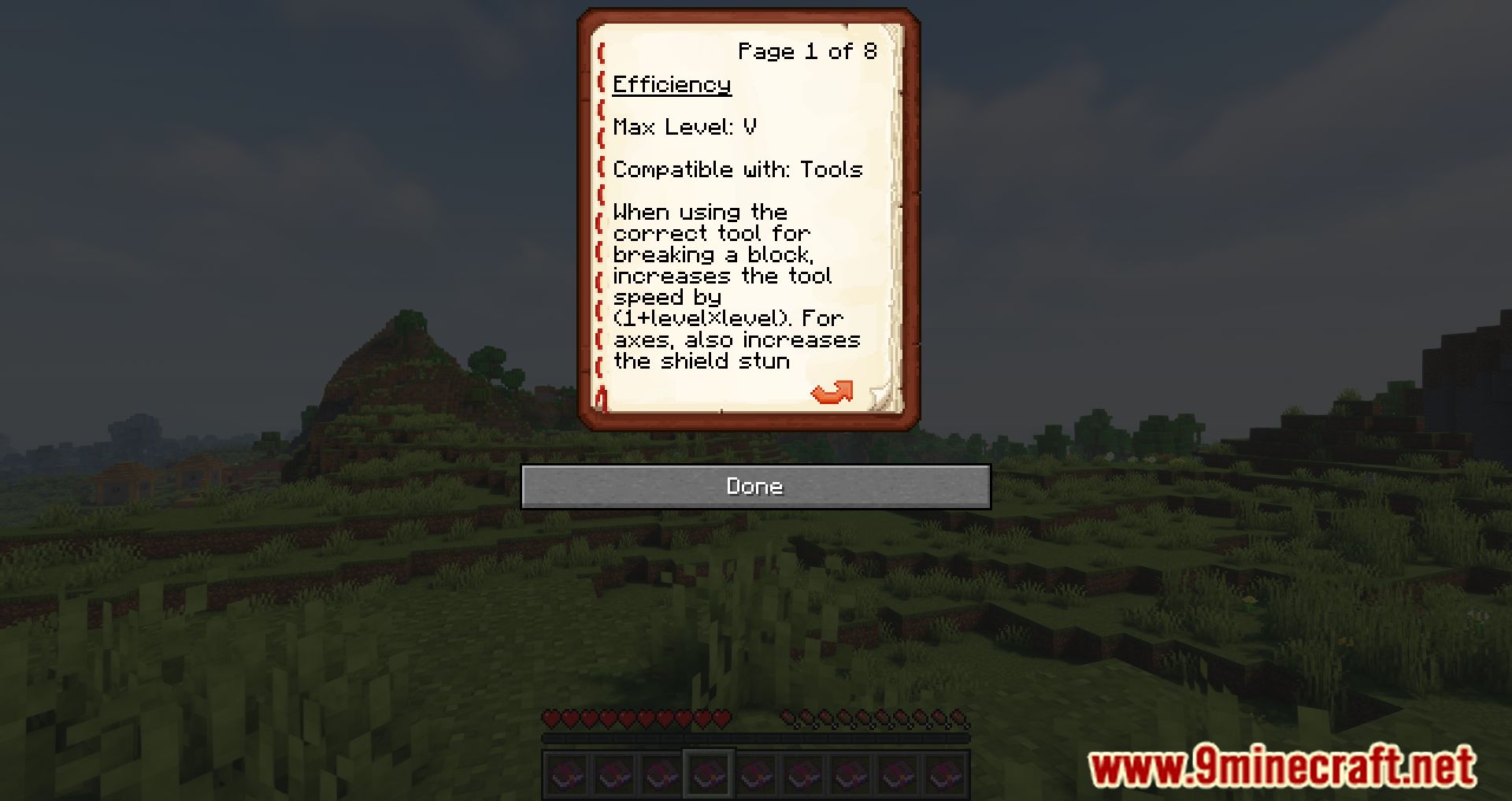 Enchantment Lore Mod (1.20.4, 1.19.4) - Learning More About The Enchantments 5