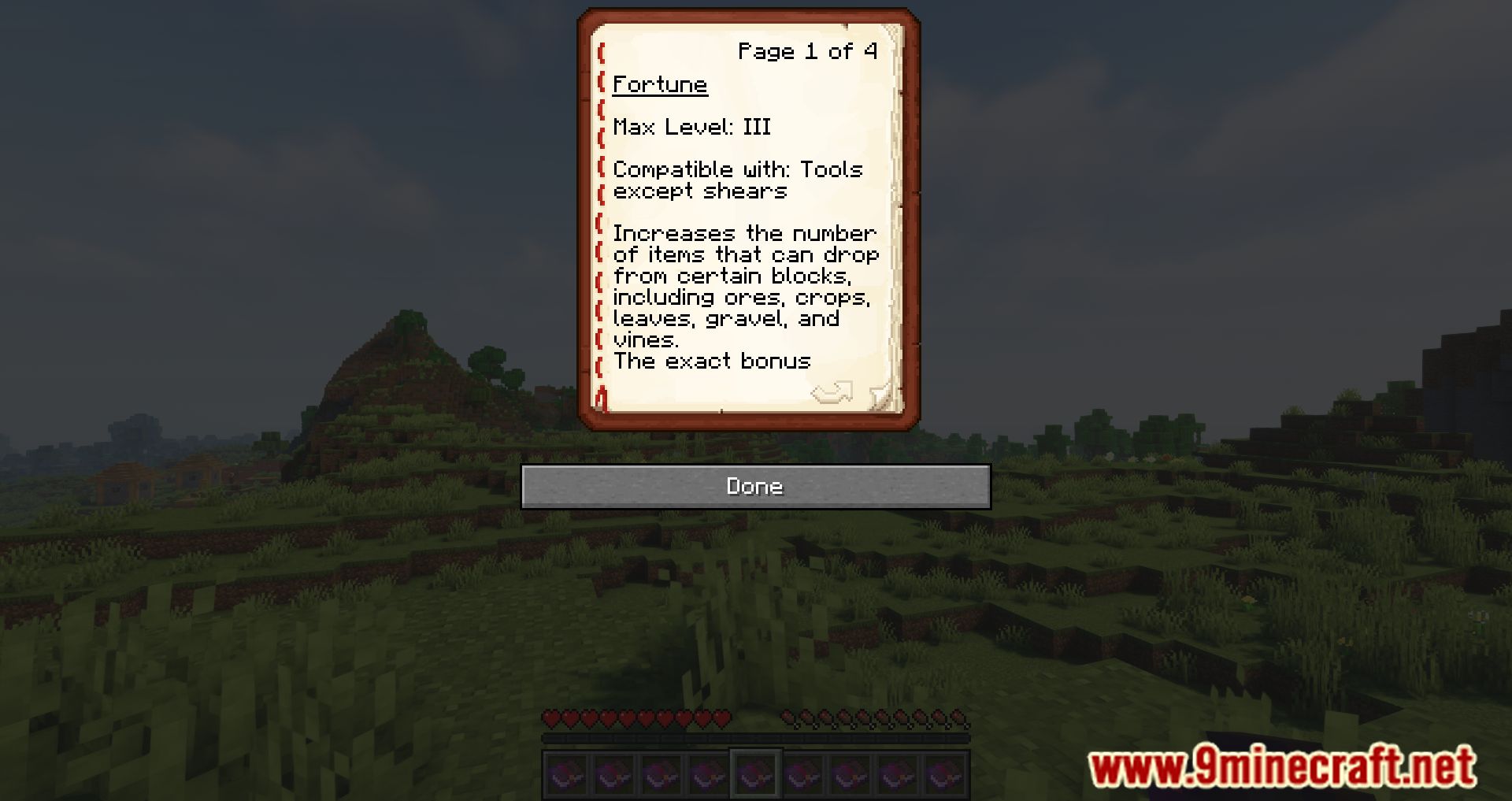 Enchantment Lore Mod (1.20.4, 1.19.4) - Learning More About The Enchantments 6