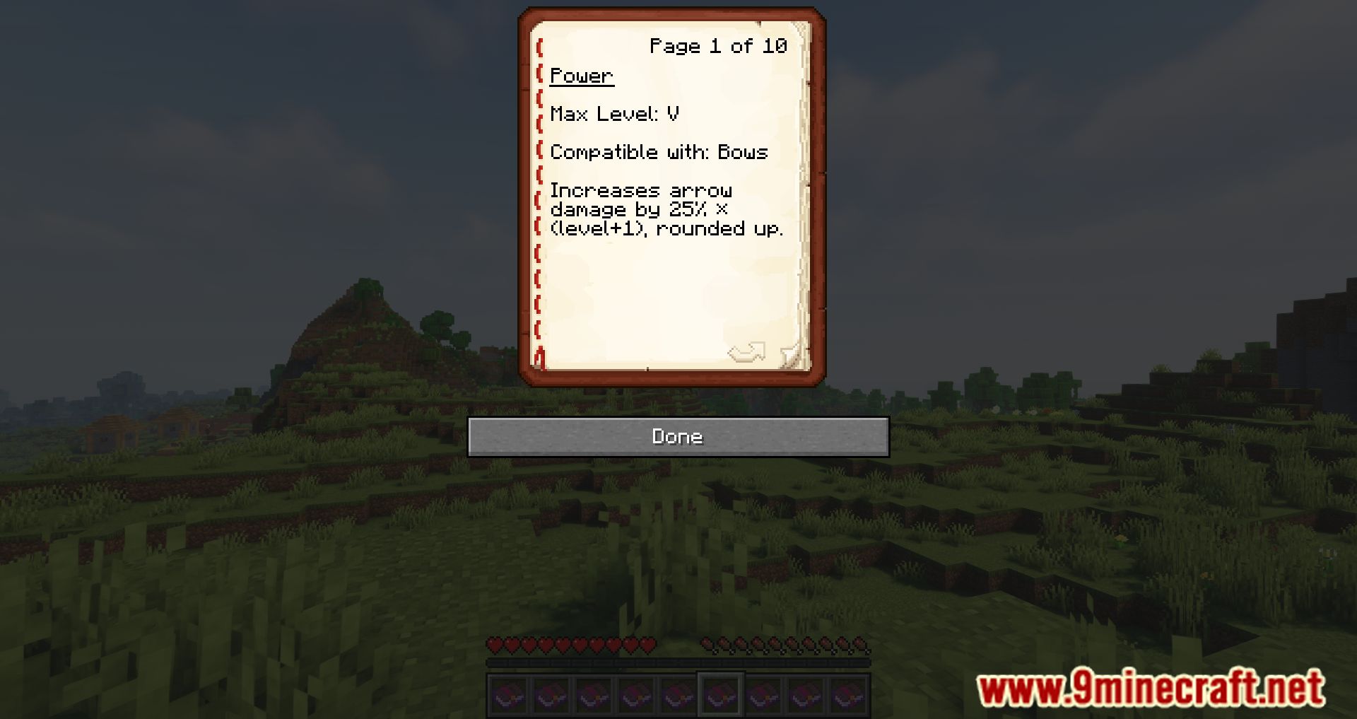 Enchantment Lore Mod (1.20.4, 1.19.4) - Learning More About The Enchantments 8