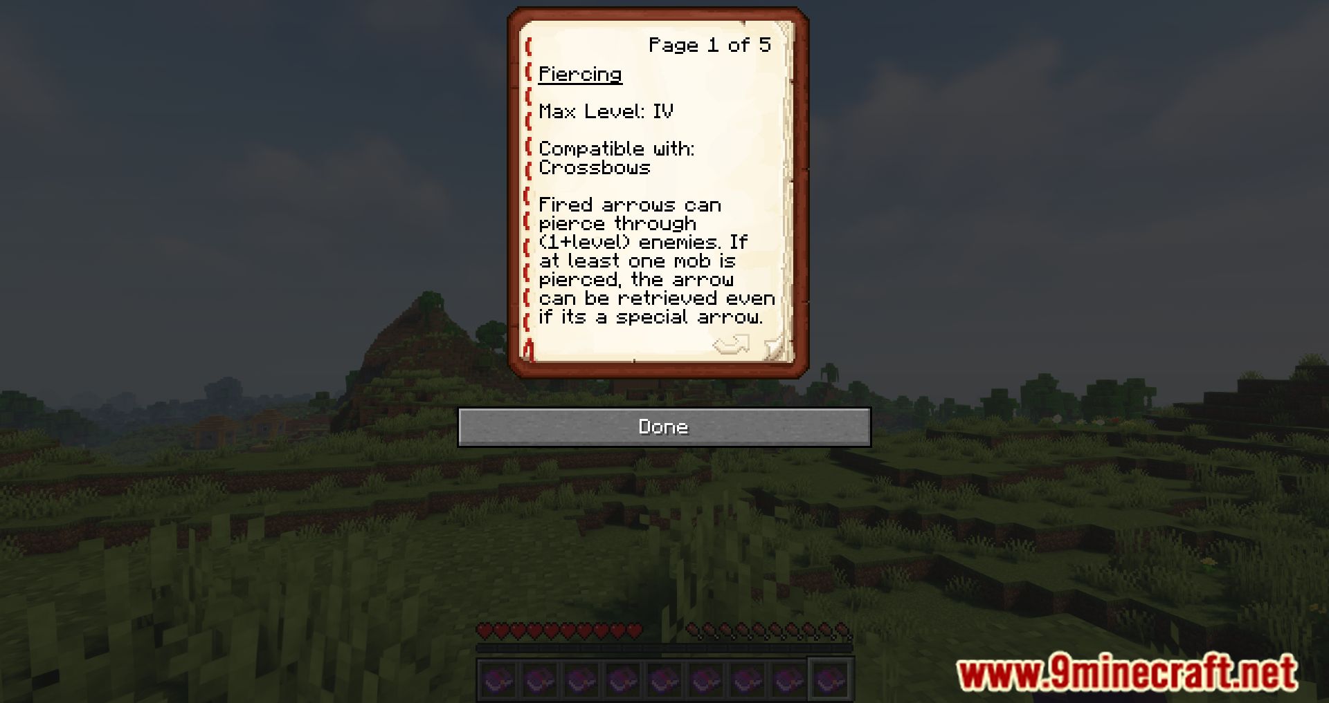 Enchantment Lore Mod (1.20.4, 1.19.4) - Learning More About The Enchantments 11