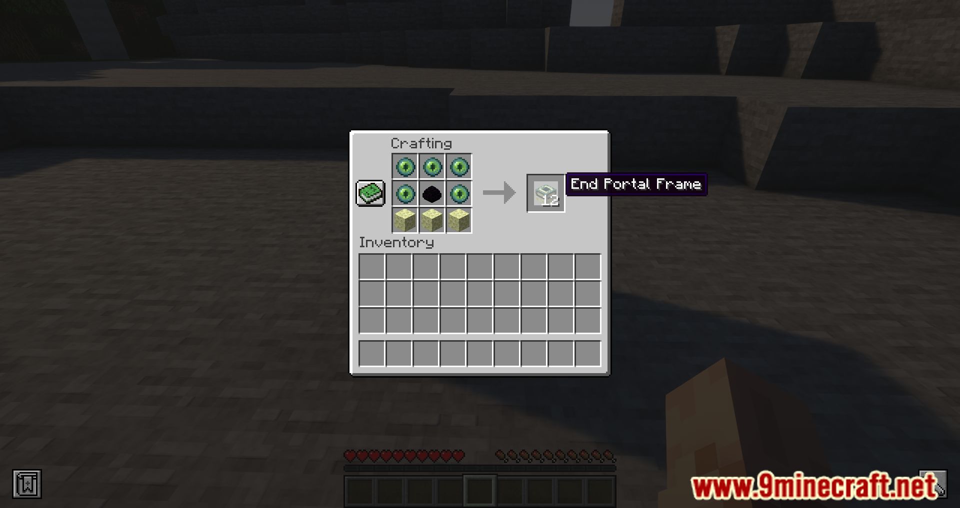 End Portal Recipe Mod (1.20.4, 1.19.4) - Crafting End Portal 3