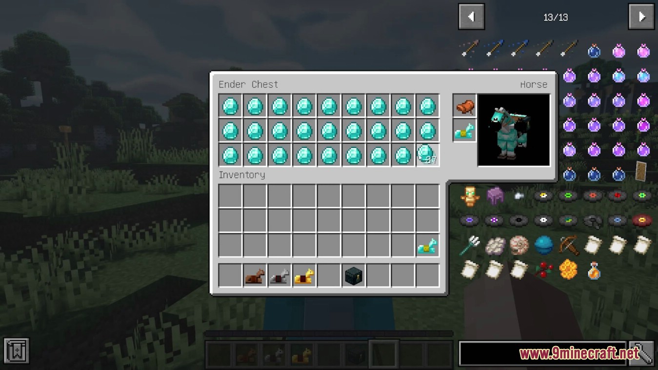 Ender Chested Mod (1.20.1, 1.19.4) - Horses Combine Ender Chests 8