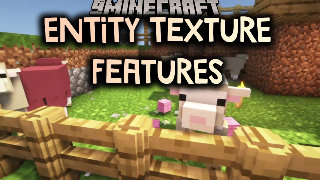 Entity Texture Features Mod (1.20.4, 1.19.4) - Random Textures for Mobs 1