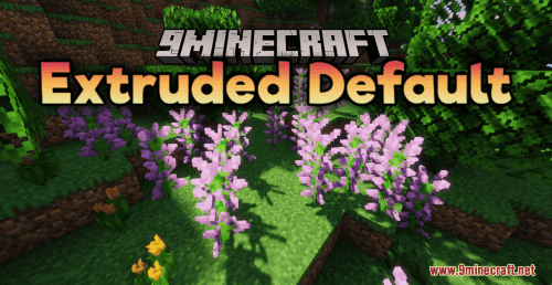 Extruded Default Resource Pack (1.20.6, 1.20.1) – Texture Pack Thumbnail