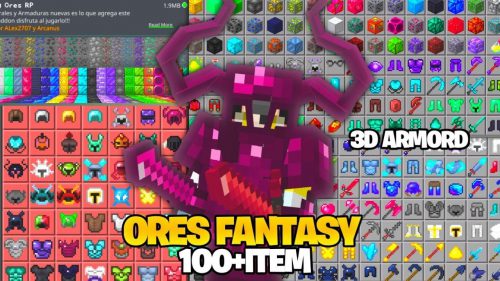 Fantasy Ores Addon (1.19) – More Ores For MCPE/Bedrock Edition Thumbnail