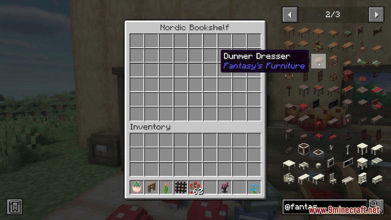 Fantasy's Furniture Mod (1.20.2, 1.19.4) - Fantasy-Themed Decorational Blocks 4