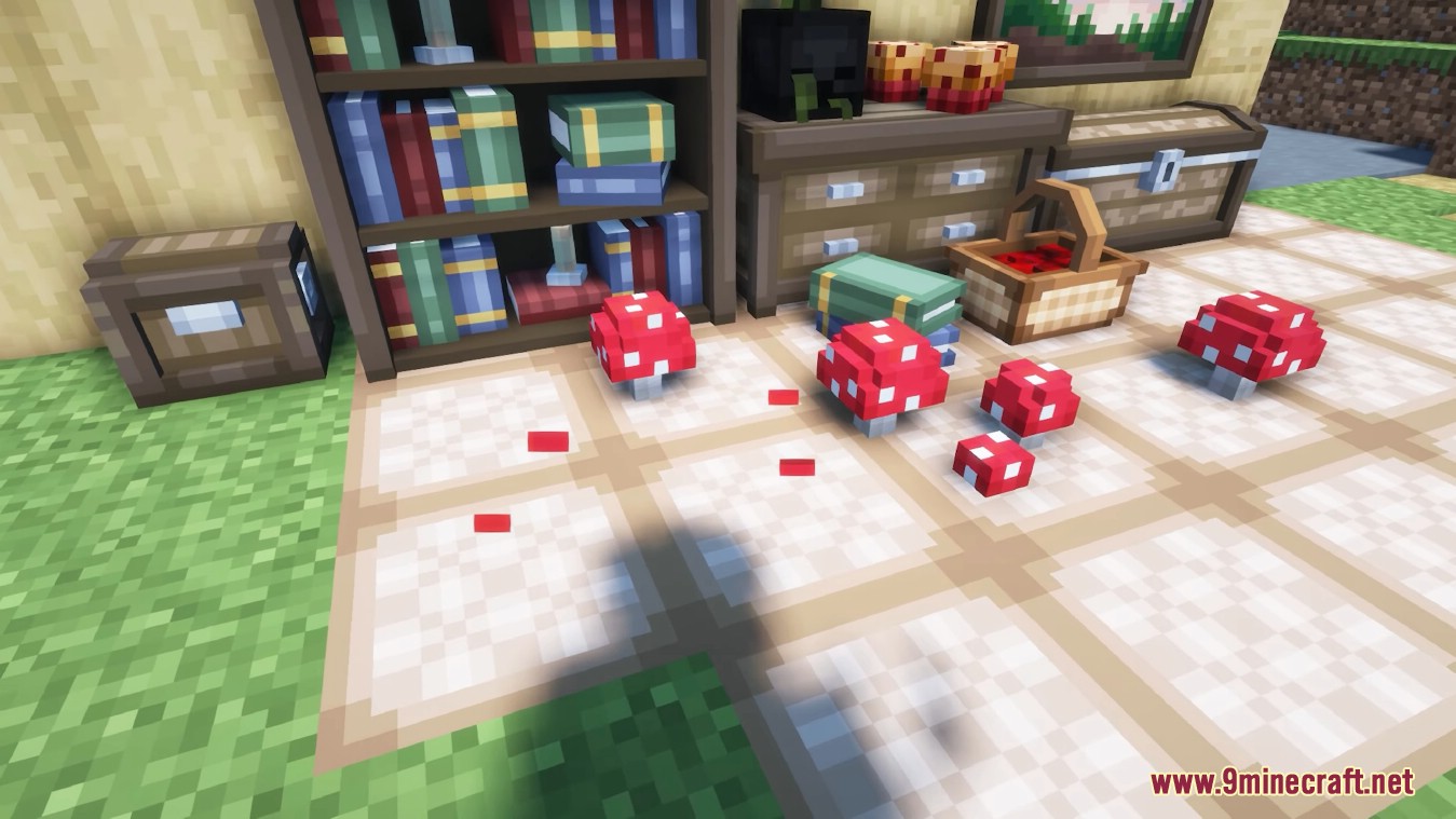 Fantasy's Furniture Mod (1.20.2, 1.19.4) - Fantasy-Themed Decorational Blocks 6