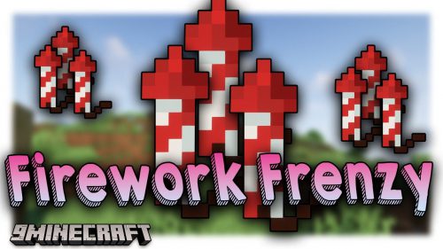 Firework Frenzy Mod (1.19.3, 1.18.2) – Rebalancing The Firework Crossbow Thumbnail